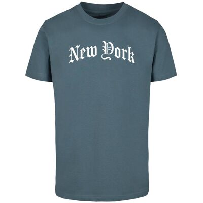 Mister Tee New York Texting Tee Dustyblue Modrá M Mister Tee New York Texting Tee Dustyblue Modrá M