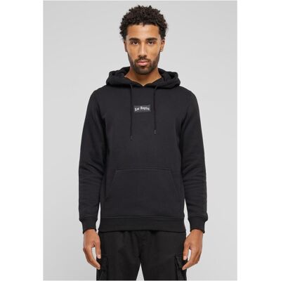 Mister Tee La Sketch Patch Hoody Men'S Sweatshirt - Black Čierna S Mister Tee La Sketch Patch Hoody Men'S Sweatshirt - Black Čierna S