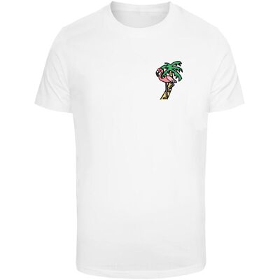 Mister Tee White Flamingo T-Shirt Biela Xs Mister Tee White Flamingo T-Shirt Biela Xs