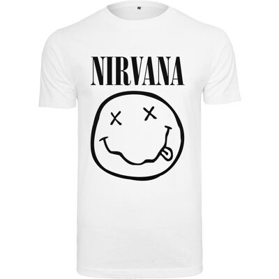 Merchcode Nirvana Lithium Tee White Biela Xs Merchcode Nirvana Lithium Tee White Biela Xs