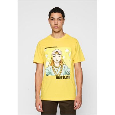 Mister Tee Everyday She Hustling Tee Taxi Yellow Žltá M Mister Tee Everyday She Hustling Tee Taxi Yellow Žltá M