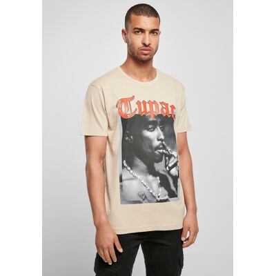 Merchcode Tupac California Love Tee Sand Krémová Xs Merchcode Tupac California Love Tee Sand Krémová Xs