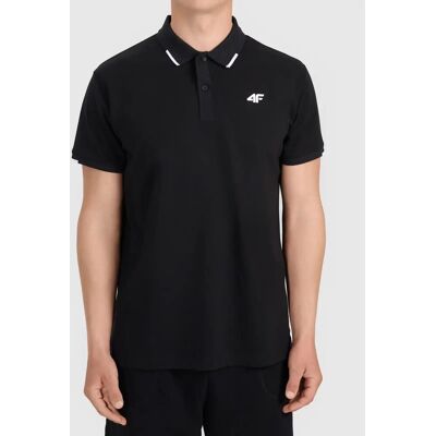 Pánske Polo Tričko 4f Čierna S Pánske Polo Tričko 4f Čierna S