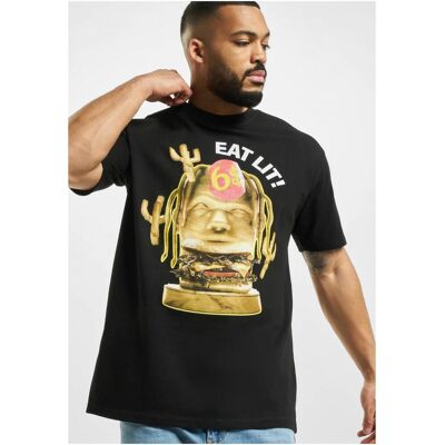 Mister Tee Eat Lit Oversize Tee Black Čierna L Mister Tee Eat Lit Oversize Tee Black Čierna L