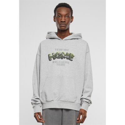 Mister Tee Men'S Sweatshirt Home Ultraheavy Oversize Hoodie Gray Šedá Xxl Mister Tee Men'S Sweatshirt Home Ultraheavy Oversize Hoodie Gray Šedá Xxl