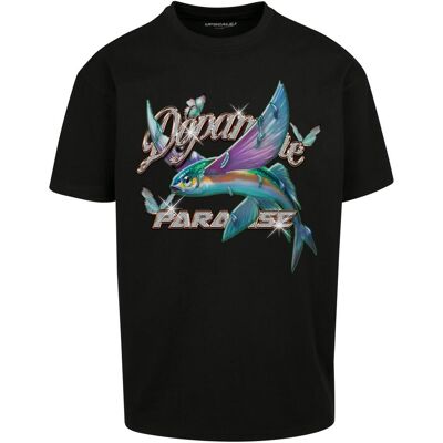 Mister Tee Dopamine Paradise Oversize T-Shirt Black Čierna Xl Mister Tee Dopamine Paradise Oversize T-Shirt Black Čierna Xl