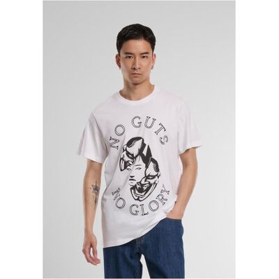 Mister Tee White No Guts No Glory Tee T-Shirt Biela Xs Mister Tee White No Guts No Glory Tee T-Shirt Biela Xs