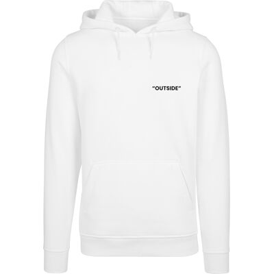 Mister Tee Men'S Sweatshirt Out$ide Hoody White Biela S Mister Tee Men'S Sweatshirt Out$ide Hoody White Biela S