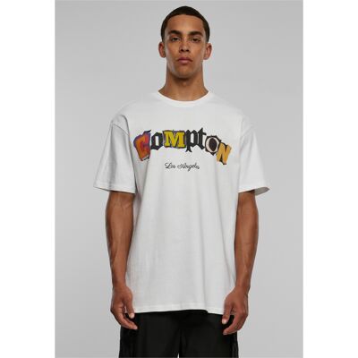 Mister Tee Compton L.A. Oversize T-Shirt White Biela Xs Mister Tee Compton L.A. Oversize T-Shirt White Biela Xs