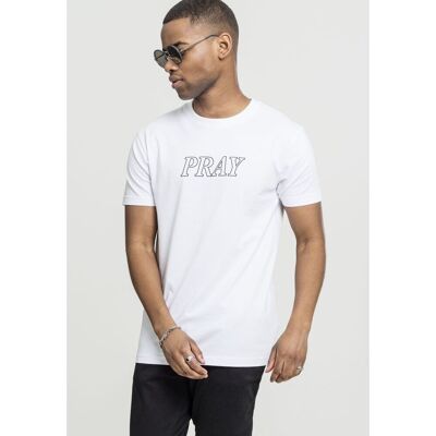 Mister Tee Pray Hands Tee White Biela Xs Mister Tee Pray Hands Tee White Biela Xs
