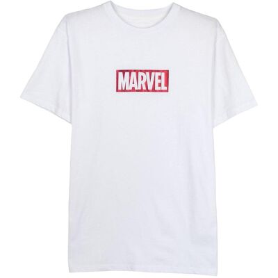 Krátke Tričko Single Jersey Point Marvel Biela S Krátke Tričko Single Jersey Point Marvel Biela S