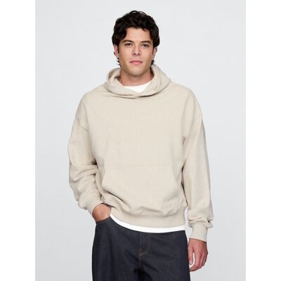 Gap Oversize Heavyweight Sweatshirt - Men'S Krémová Xxl Gap Oversize Heavyweight Sweatshirt - Men'S Krémová Xxl