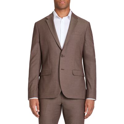 Celio Blazer Slim Junew - Men'S Hnedá 48 Celio Blazer Slim Junew - Men'S Hnedá 48