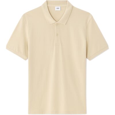 Pánske Polo Tričko Celio Teone Krémová Xl Pánske Polo Tričko Celio Teone Krémová Xl