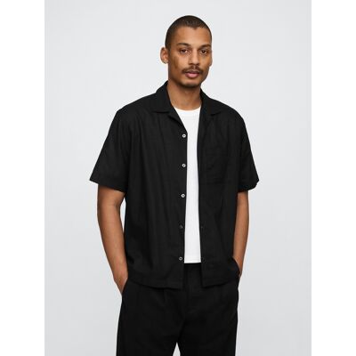 Gap Linen Shirt - Men'S Čierna Xl Gap Linen Shirt - Men'S Čierna Xl