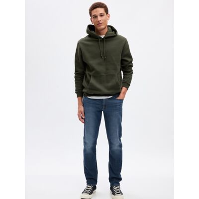 Tmavomodré Pánske Slim Fit Džínsy Gap Modrá 28x32 Tmavomodré Pánske Slim Fit Džínsy Gap Modrá 28x32