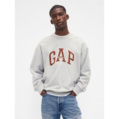 Gap Oversize Heavyweight Sweatshirt - Men'S Modrá Xl Gap Oversize Heavyweight Sweatshirt - Men'S Modrá Xl