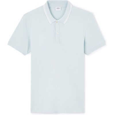 Celio Polo T-Shirt Leprime - Men'S Biela Xxl Celio Polo T-Shirt Leprime - Men'S Biela Xxl