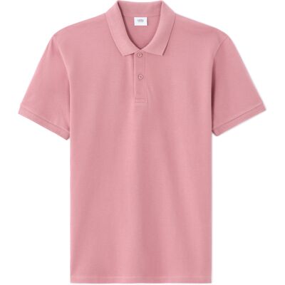 Celio Polo Pique Teone Tričko S Golierom Ružová Xxl Celio Polo Pique Teone Tričko S Golierom Ružová Xxl
