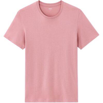 Ružové Pánske Basic Tričko Celio Tebase Ružová Xl Ružové Pánske Basic Tričko Celio Tebase Ružová Xl