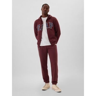 Gap Men'S Sweatpants With Logo - Men'S Tmavočervená Xl Gap Men'S Sweatpants With Logo - Men'S Tmavočervená Xl