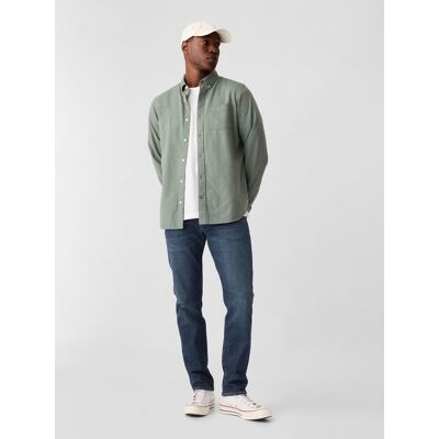 Tmavomodré Pánske Slim Fit Rifle Gap Gapflex Modrá 40x32 Tmavomodré Pánske Slim Fit Rifle Gap Gapflex Modrá 40x32