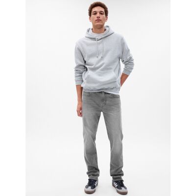 Šedé Pánske Slim Fit Džínsy Gap Gapflex Šedá 30x32 Šedé Pánske Slim Fit Džínsy Gap Gapflex Šedá 30x32