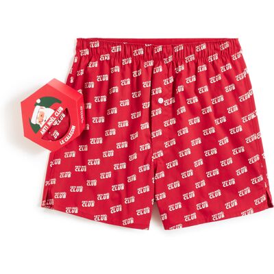 Celio Gift Pack Anti-Christmas Club Shorts - Men'S Červená S Celio Gift Pack Anti-Christmas Club Shorts - Men'S Červená S