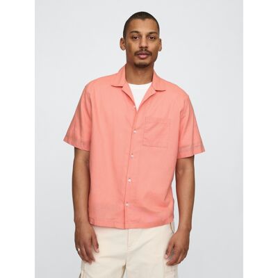 Gap Linen Shirt - Men'S Ružová M Gap Linen Shirt - Men'S Ružová M