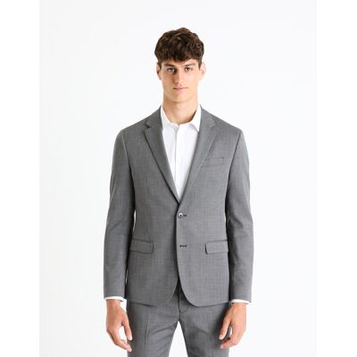 Celio Sako Slim Fubicol - Men'S Šedá 52 Celio Sako Slim Fubicol - Men'S Šedá 52