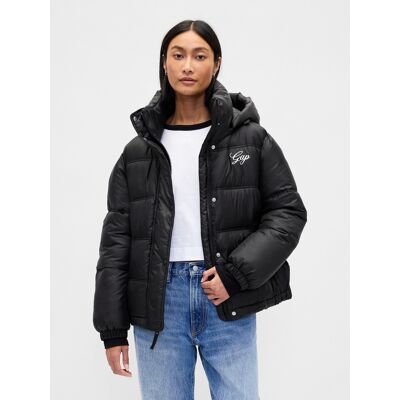 Gap Prešívaná Nepremokavá Bunda Primaloft® Čierna Xxs Gap Prešívaná Nepremokavá Bunda Primaloft® Čierna Xxs