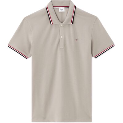 Celio Pánske Polo Tričko Necetwo Krémová S Celio Pánske Polo Tričko Necetwo Krémová S
