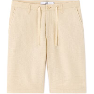 Celio Lochinebm Shorts - Men'S Krémová 34 Celio Lochinebm Shorts - Men'S Krémová 34