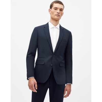 Celio Elegant Puskinny Blazer - Men'S Čierna 44 Celio Elegant Puskinny Blazer - Men'S Čierna 44