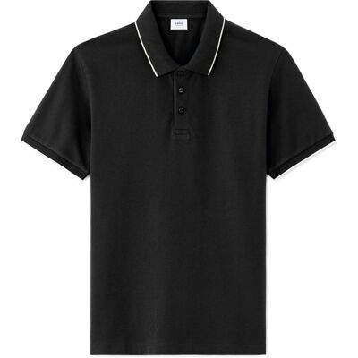 Pánske Polo Tričko Celio Letaim Čierna 3xl Pánske Polo Tričko Celio Letaim Čierna 3xl