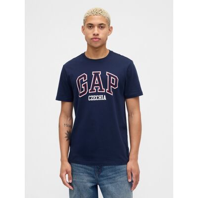 Gap T-Shirt Everyday Sof Czechia - Men'S Modrá Xs Gap T-Shirt Everyday Sof Czechia - Men'S Modrá Xs