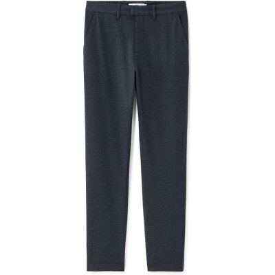 Celio Pánske Chino Nohavice Moknit Čierna 44 Celio Pánske Chino Nohavice Moknit Čierna 44