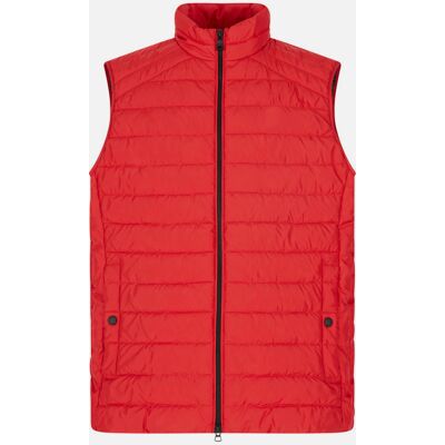 Red Men'S Feather Vest Geox Kennet - Men'S Červená 50 Red Men'S Feather Vest Geox Kennet - Men'S Červená 50