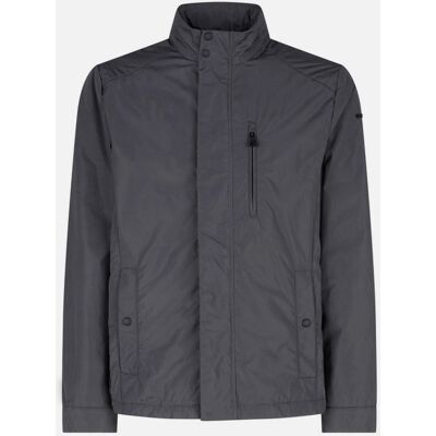 Grey Men'S Jacket Geox Litio - Men'S Šedá 56 Grey Men'S Jacket Geox Litio - Men'S Šedá 56