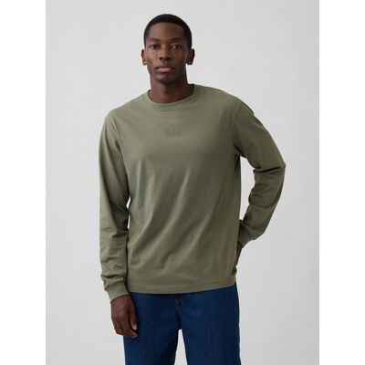 Gap Tričko S Logom Everyday Soft Modrá L Gap Tričko S Logom Everyday Soft Modrá L