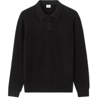 Pánsky Sveter Celio Polo Newyou Čierna L Pánsky Sveter Celio Polo Newyou Čierna L