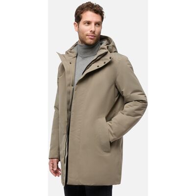 Beige Men'S Parka Geox Doray - Mens Kaki 60 Beige Men'S Parka Geox Doray - Mens Kaki 60