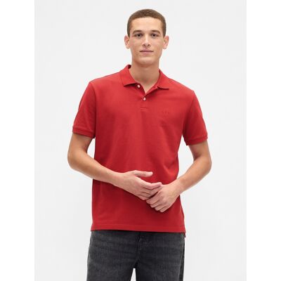 Gap Piqué Polo Tričko - Pánske Čierna S Gap Piqué Polo Tričko - Pánske Čierna S