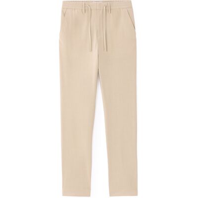 Pánske Nohavice Celio Trousers 24h Cosmart Krémová 40 Pánske Nohavice Celio Trousers 24h Cosmart Krémová 40