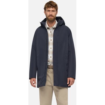 Dark Blue Men'S Parka Geox Doray - Mens Modrá 58 Dark Blue Men'S Parka Geox Doray - Mens Modrá 58