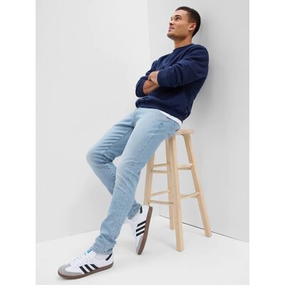 Svetlomodré Pánske Slim Fit Rifle Gap Gapflex Modrá 34x34 Svetlomodré Pánske Slim Fit Rifle Gap Gapflex Modrá 34x34