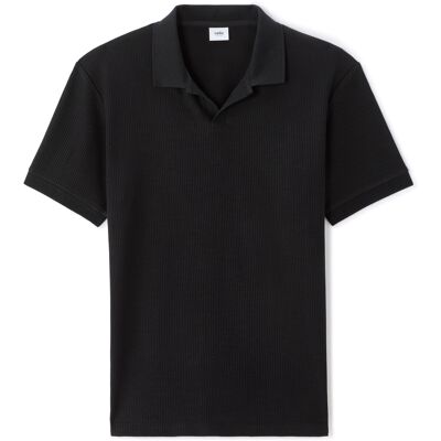 Pánske Polo Tričko Celio Leuvo Čierna L Pánske Polo Tričko Celio Leuvo Čierna L