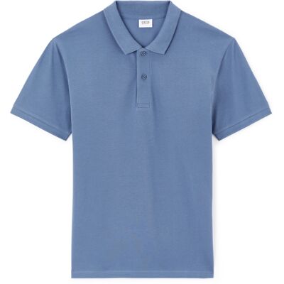 Celio Polo Pique Teone T-Shirt - Mens Modrá 3xl Celio Polo Pique Teone T-Shirt - Mens Modrá 3xl