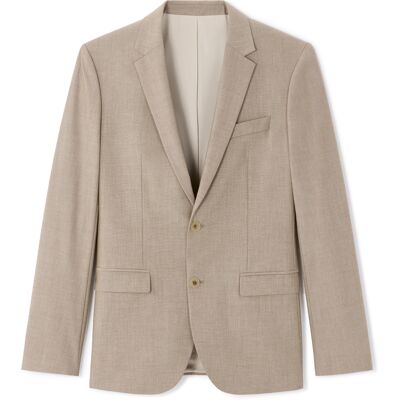 Celio Pánsky Slim Blazer Muamaury Hnedá 46 Celio Pánsky Slim Blazer Muamaury Hnedá 46