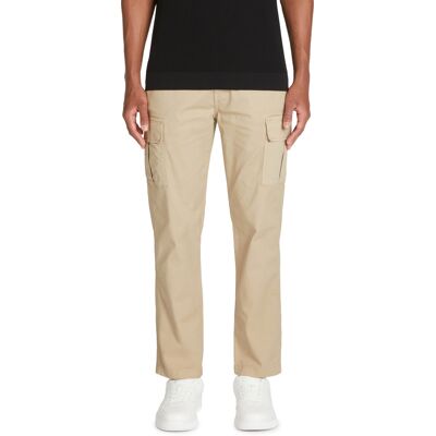 Celio Cargo Trousers Jozyme - Mens Krémová 33 Celio Cargo Trousers Jozyme - Mens Krémová 33